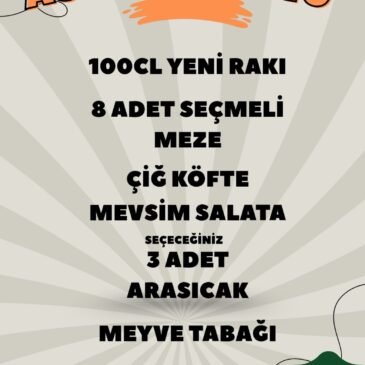 ASIRLIK MENÜ