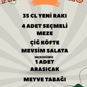 PALMİYE MENÜ