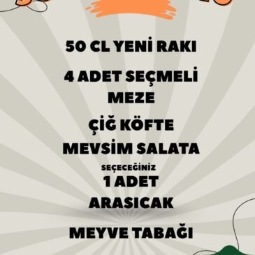 SOHBET MENÜ